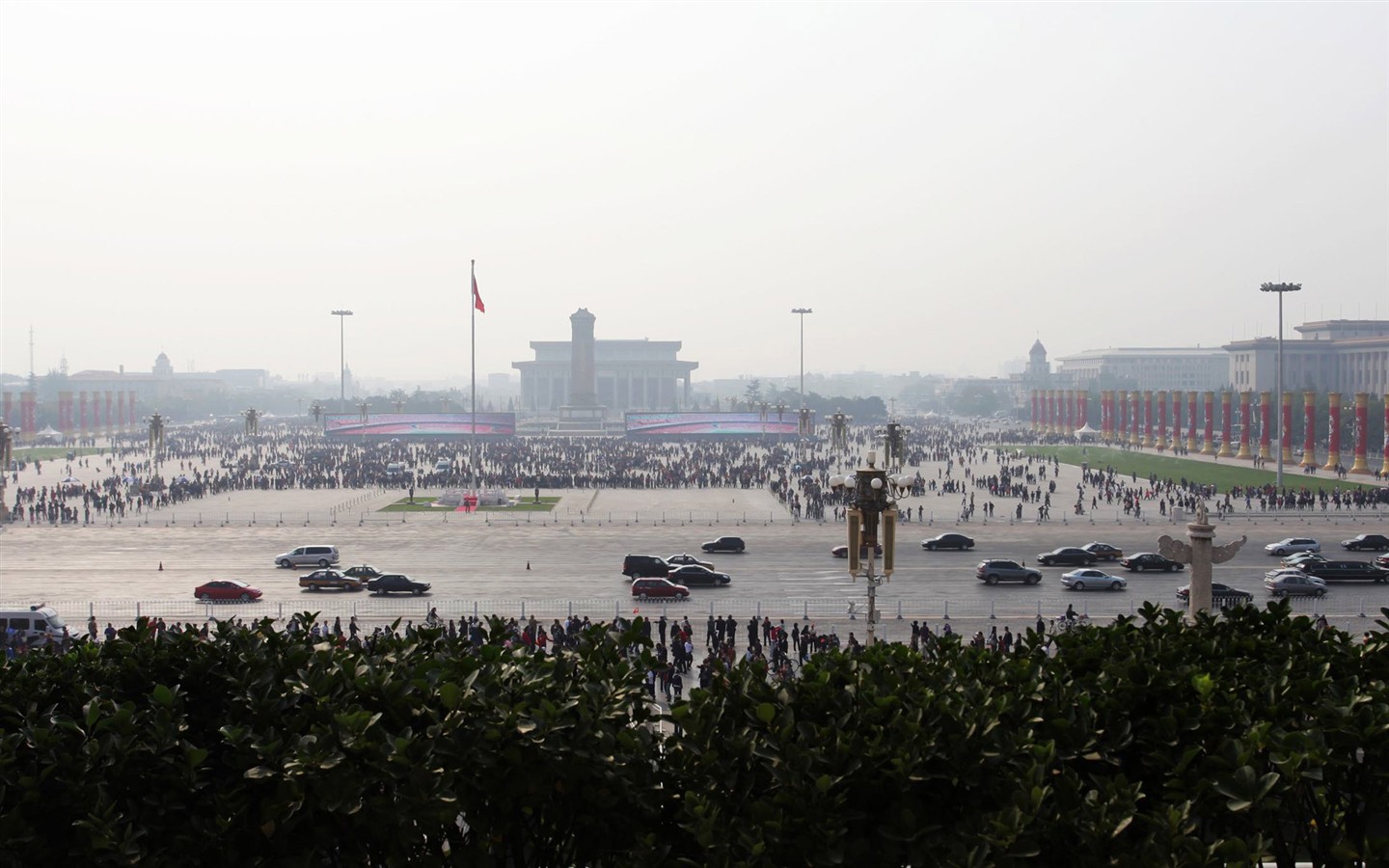 prohlídka Pekingu - na náměstí Nebeského klidu (GGC práce) #8 - 1440x900