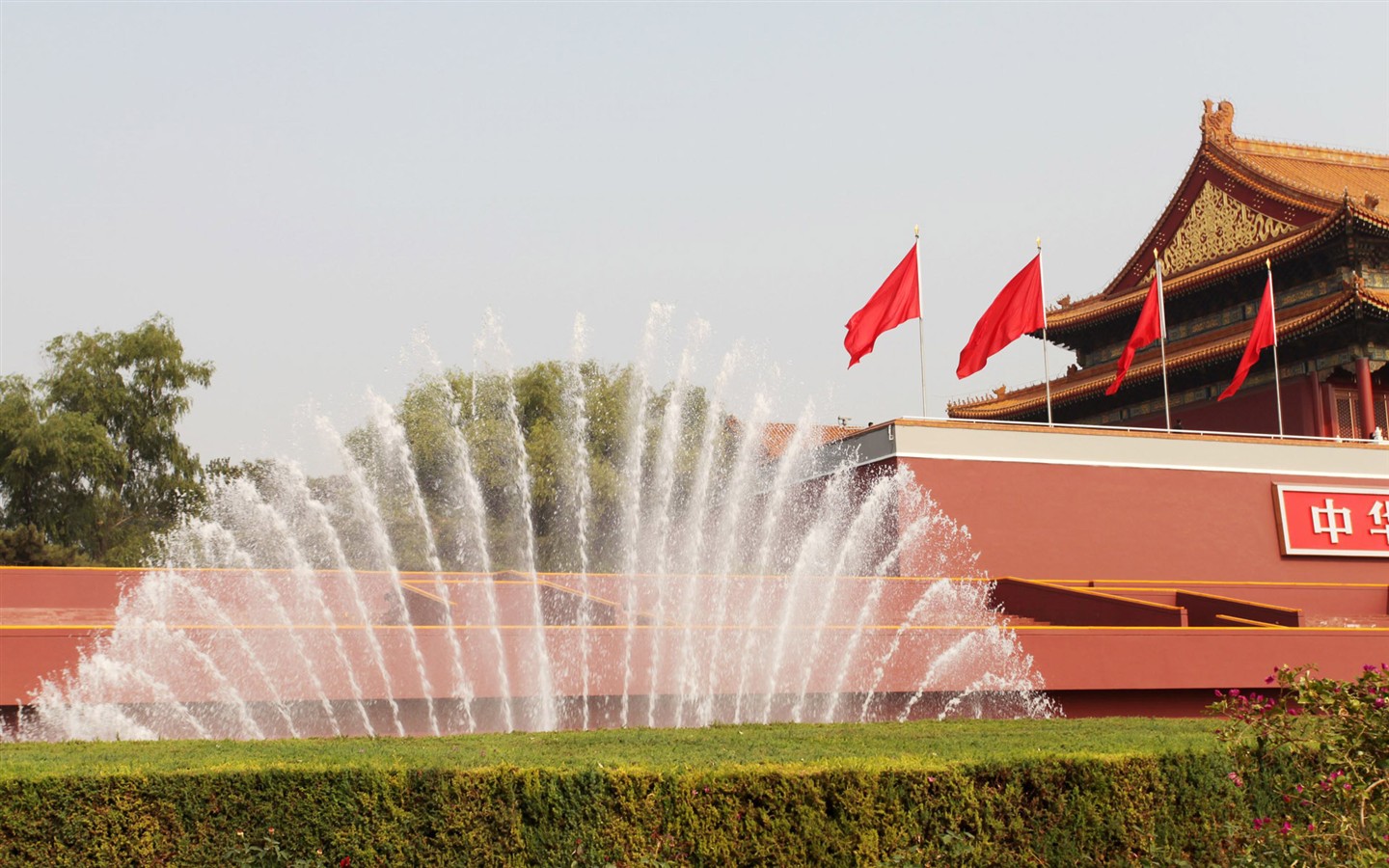 Тур Пекин - на площади Тяньаньмэнь (GGC работ) #14 - 1440x900