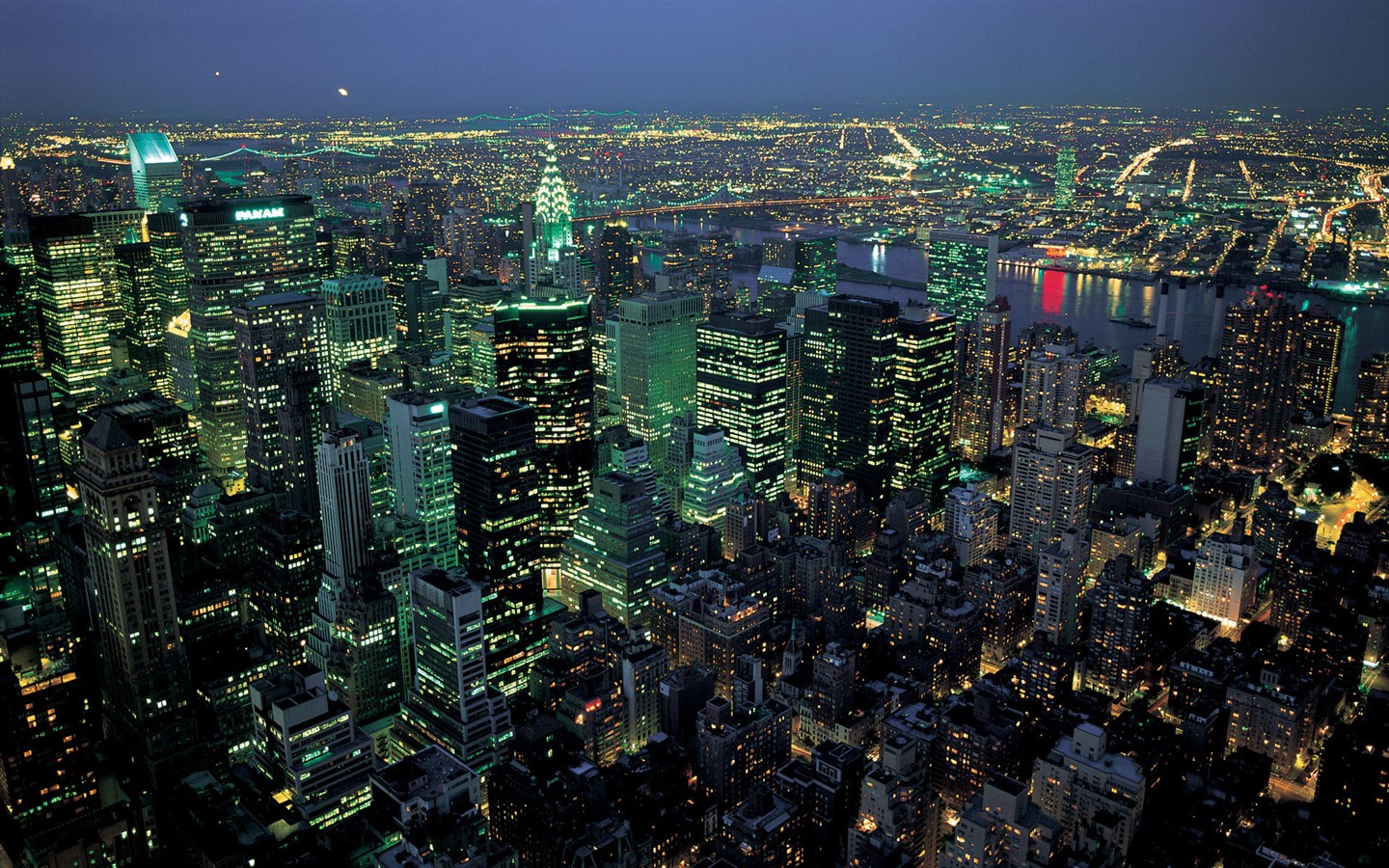 Animé de la ville de New York Building #15 - 1440x900