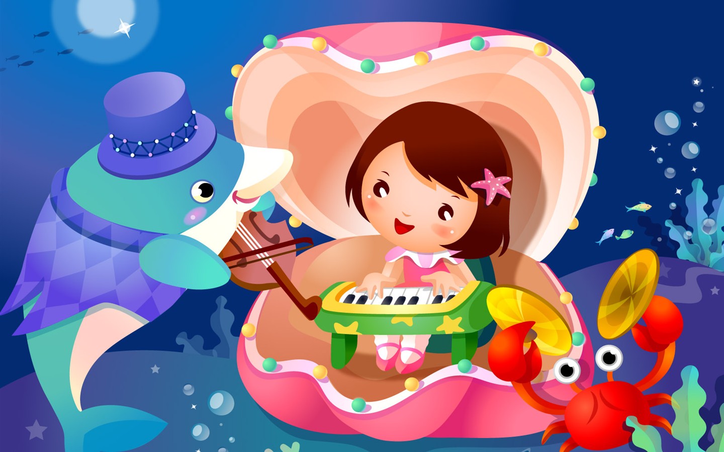 Childhood Dreams cartoon wallpaper albums #5 - 1440x900