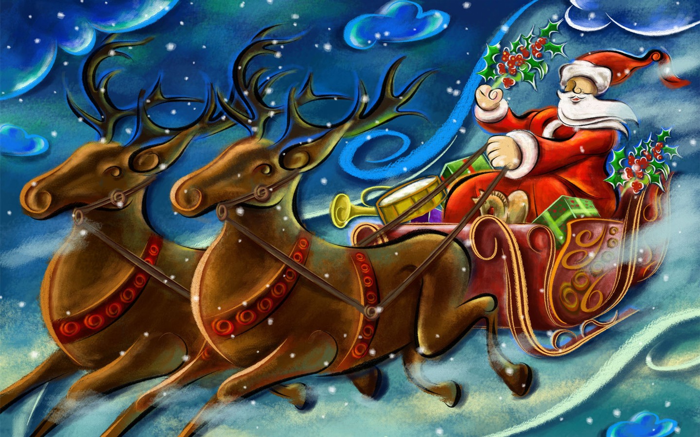 クリスマステーマのHD画像(2) #27 - 1440x900