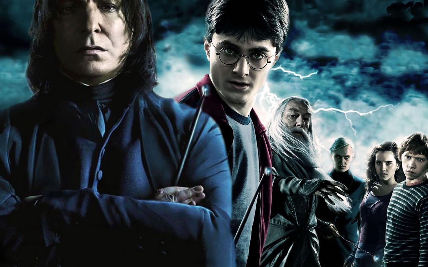 Harry Potter a Half-Prince dvojí krve tapeta #1 - 1440x900
