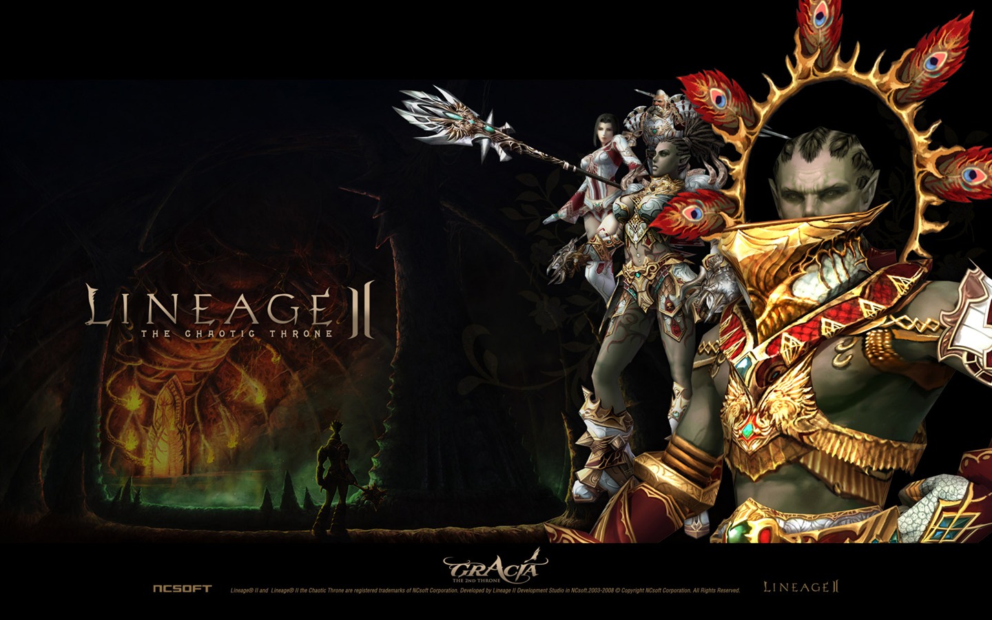 LINEAGE Ⅱ modeling HD gaming wallpapers #2 - 1440x900