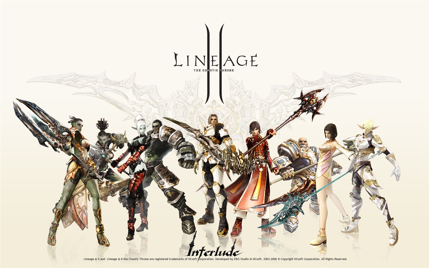 LINEAGE Ⅱ Modellierung HD-Gaming-Wallpaper #8 - 1440x900
