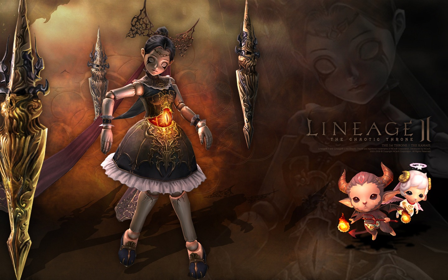 LINEAGE Ⅱ Modellierung HD-Gaming-Wallpaper #19 - 1440x900