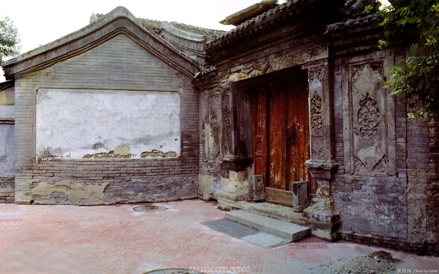 Antiguo vida Hutong de fotos antiguas fondo de pantalla #3 - 1440x900