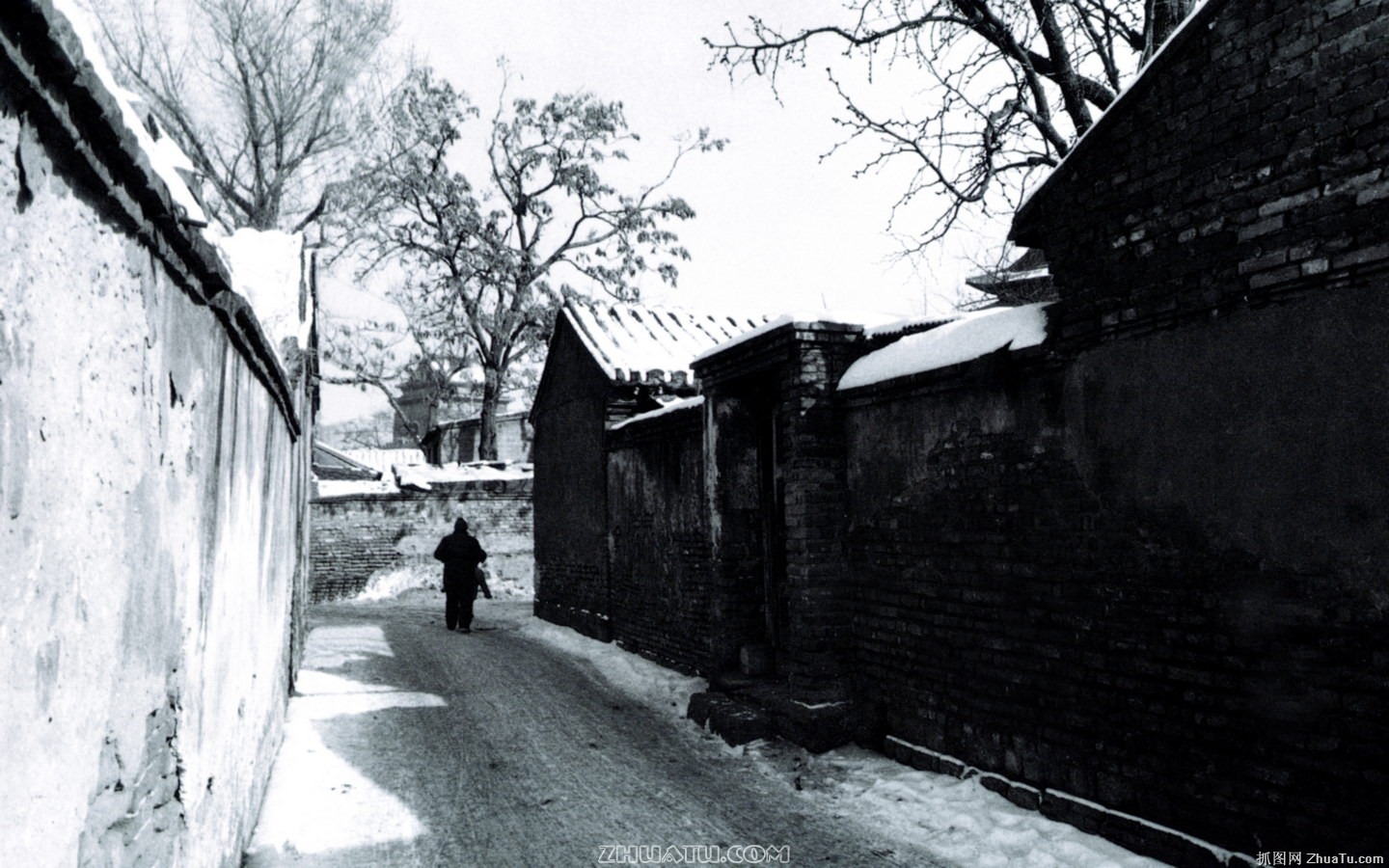 Old Hutong life for old photos wallpaper #28 - 1440x900