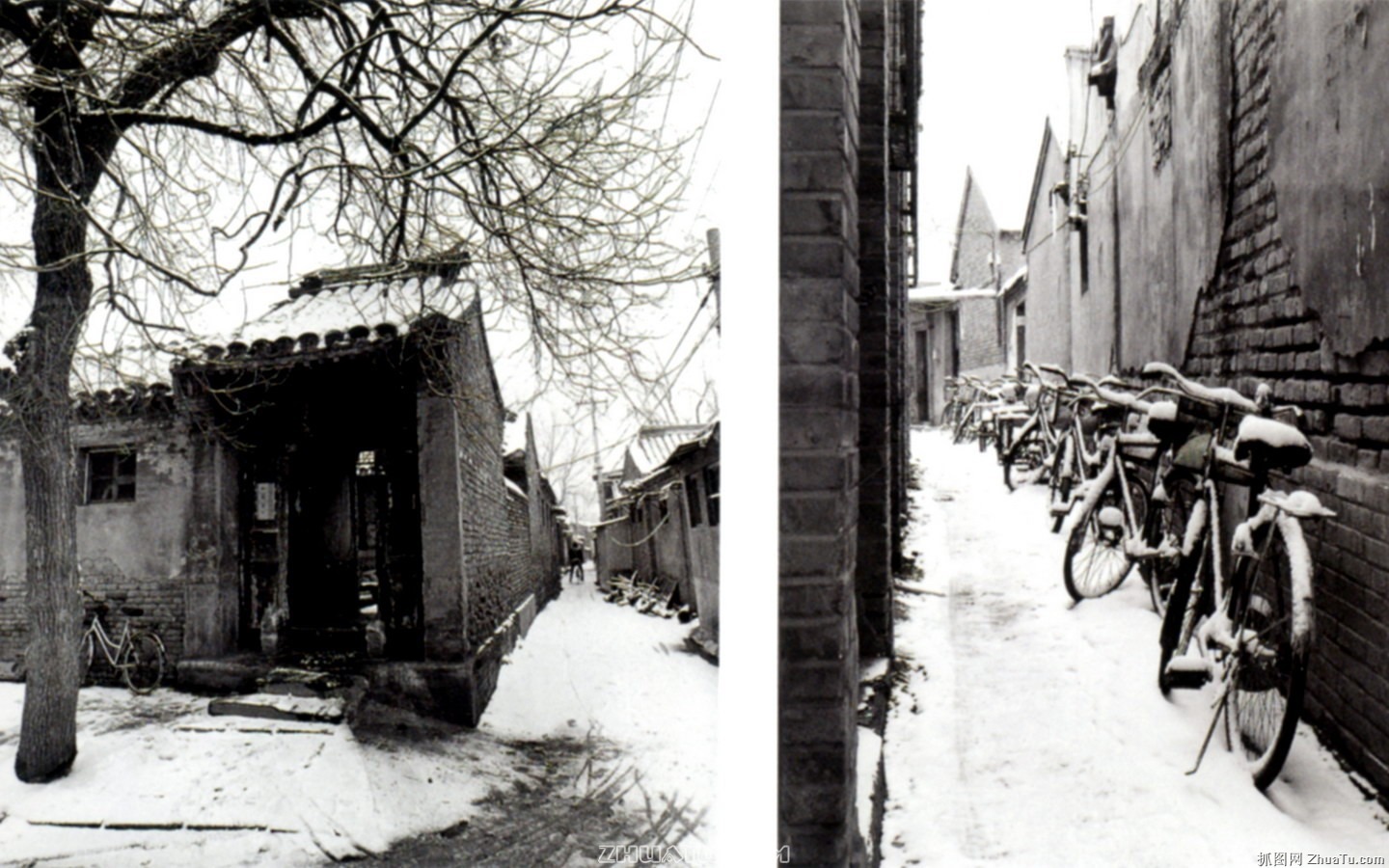 Old Hutong life for old photos wallpaper #30 - 1440x900