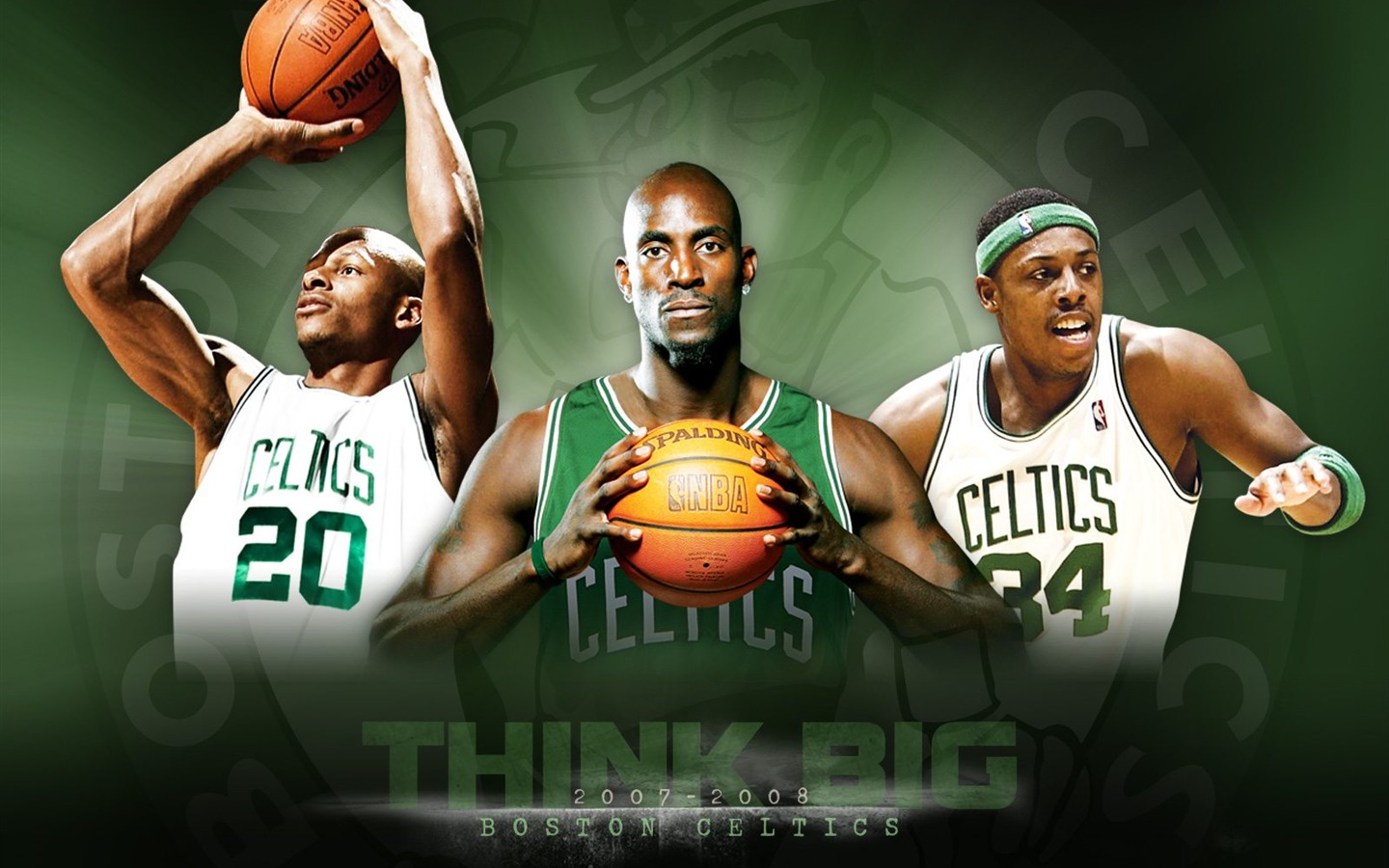 Boston Celtics Oficiální Wallpaper #1 - 1440x900