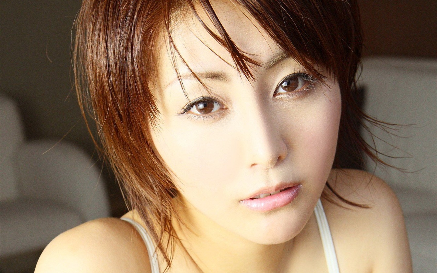 Japonesa Asami Kumakiri hermoso fondo de pantalla #18 - 1440x900