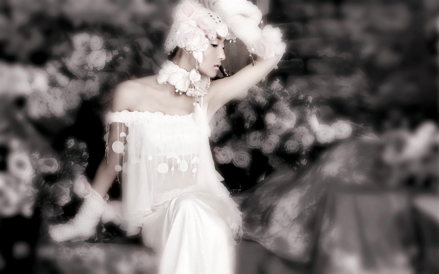 Beautiful reine Braut Tapete #12 - 1440x900
