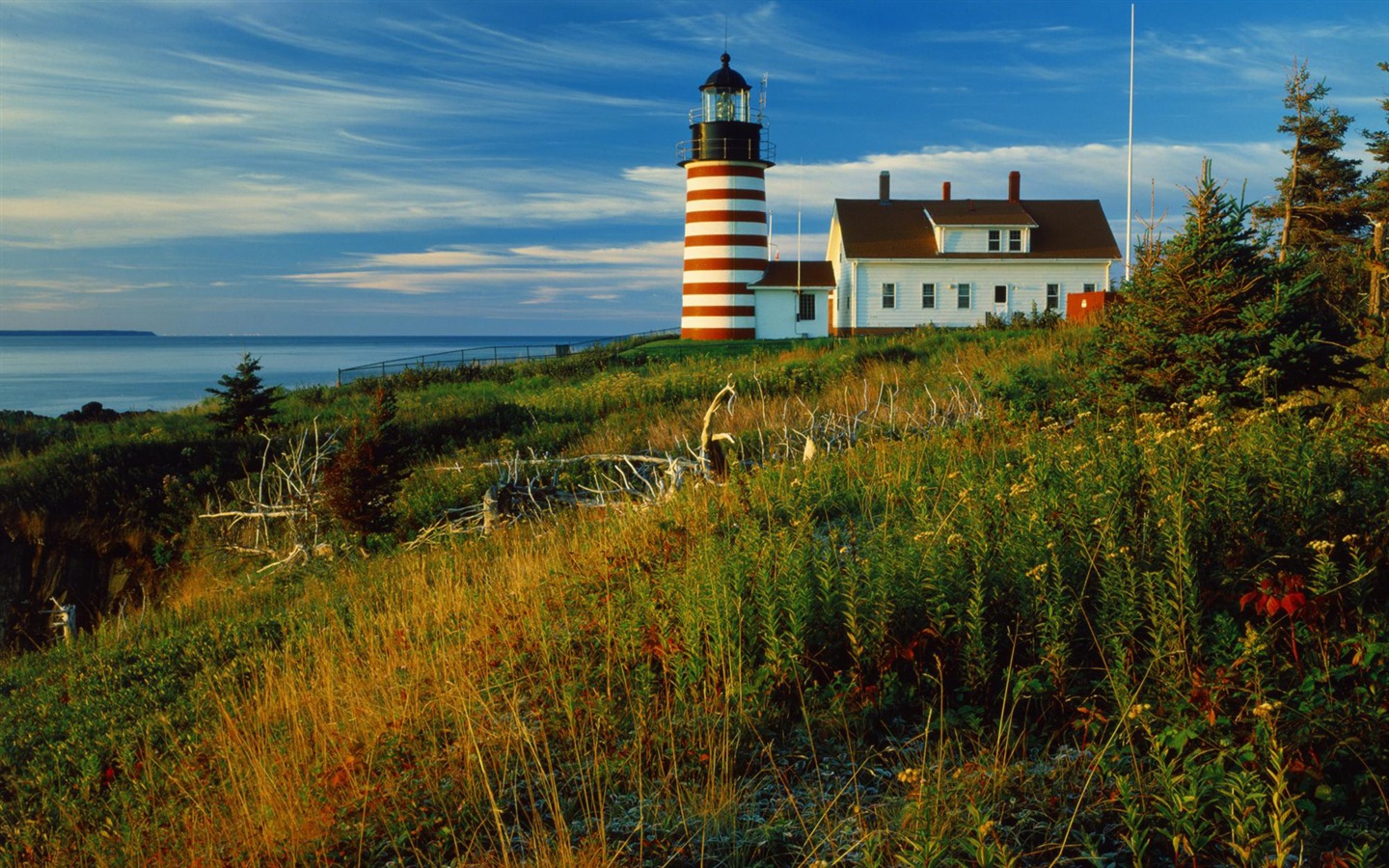 Coastal Lighthouse HD Wallpaper #5 - 1440x900