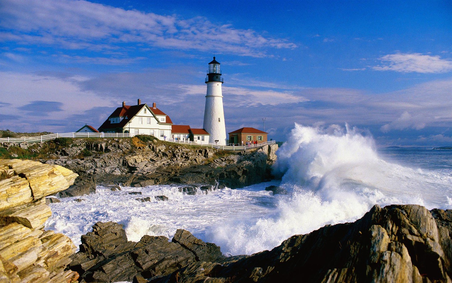 Coastal Lighthouse HD Wallpaper #9 - 1440x900