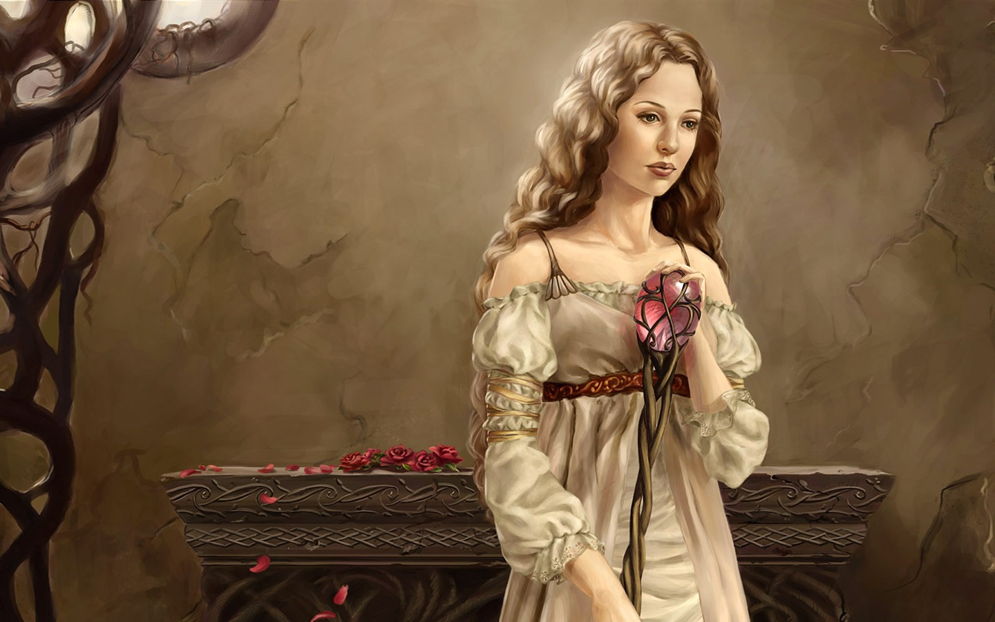 Beautiful women wallpaper fantasy illustrator #7 - 1440x900