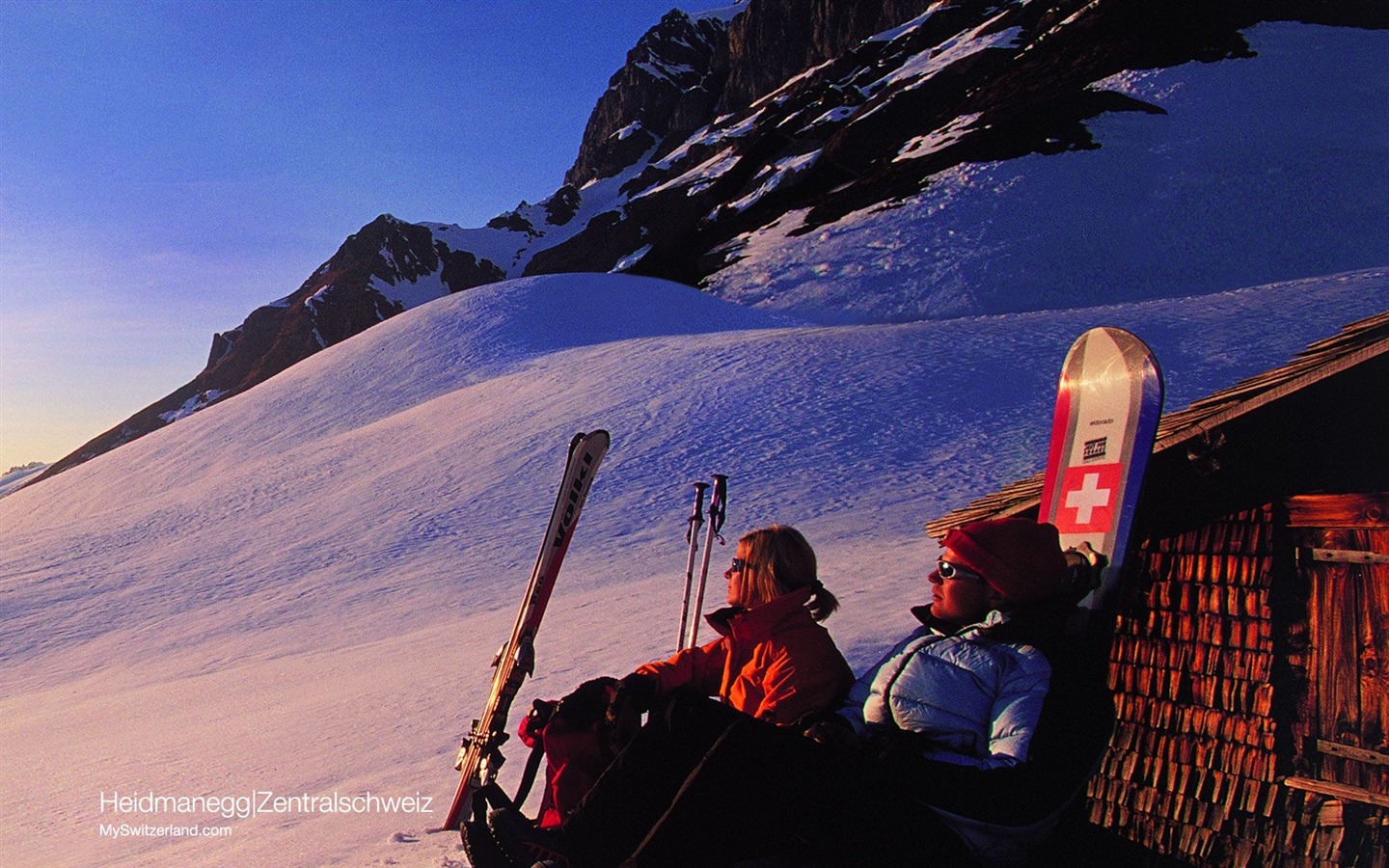 瑞士冬季旅遊景點壁紙 #9 - 1440x900