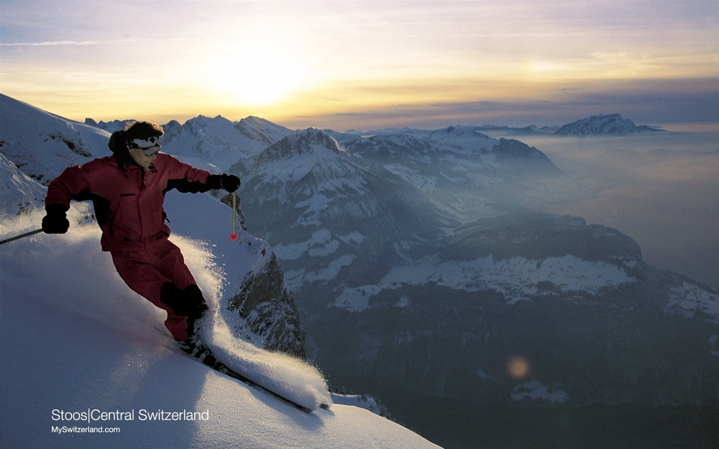 瑞士冬季旅遊景點壁紙 #12 - 1440x900
