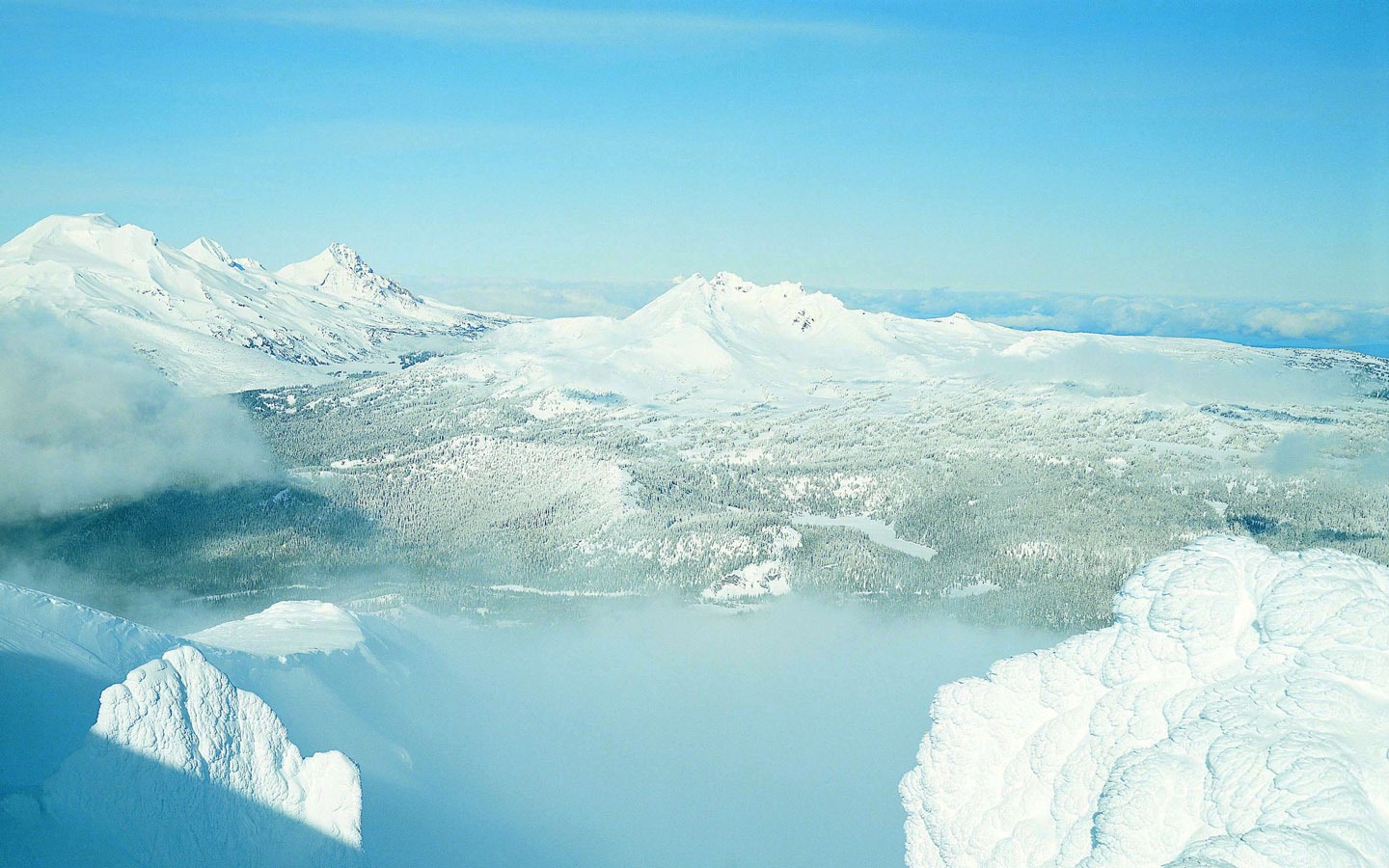  HDの壁紙クールな冬の雪景色 #26 - 1440x900