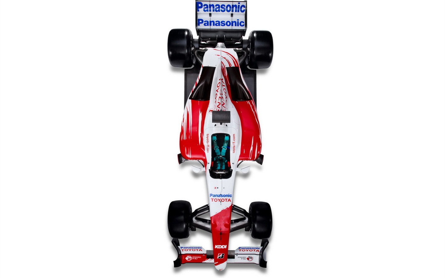 トヨタ2009 TF109は、F1カーの壁紙 #11 - 1440x900