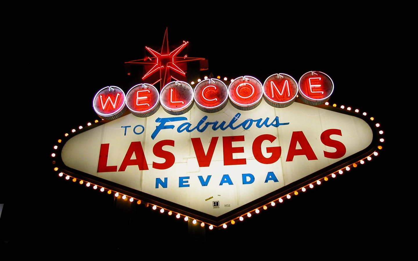 Glamorous Las Vegas la ciudad de Wallpaper #42 - 1440x900
