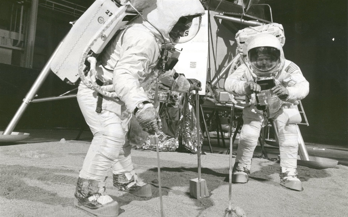 アポロ11号珍しい写真壁紙 #27 - 1440x900