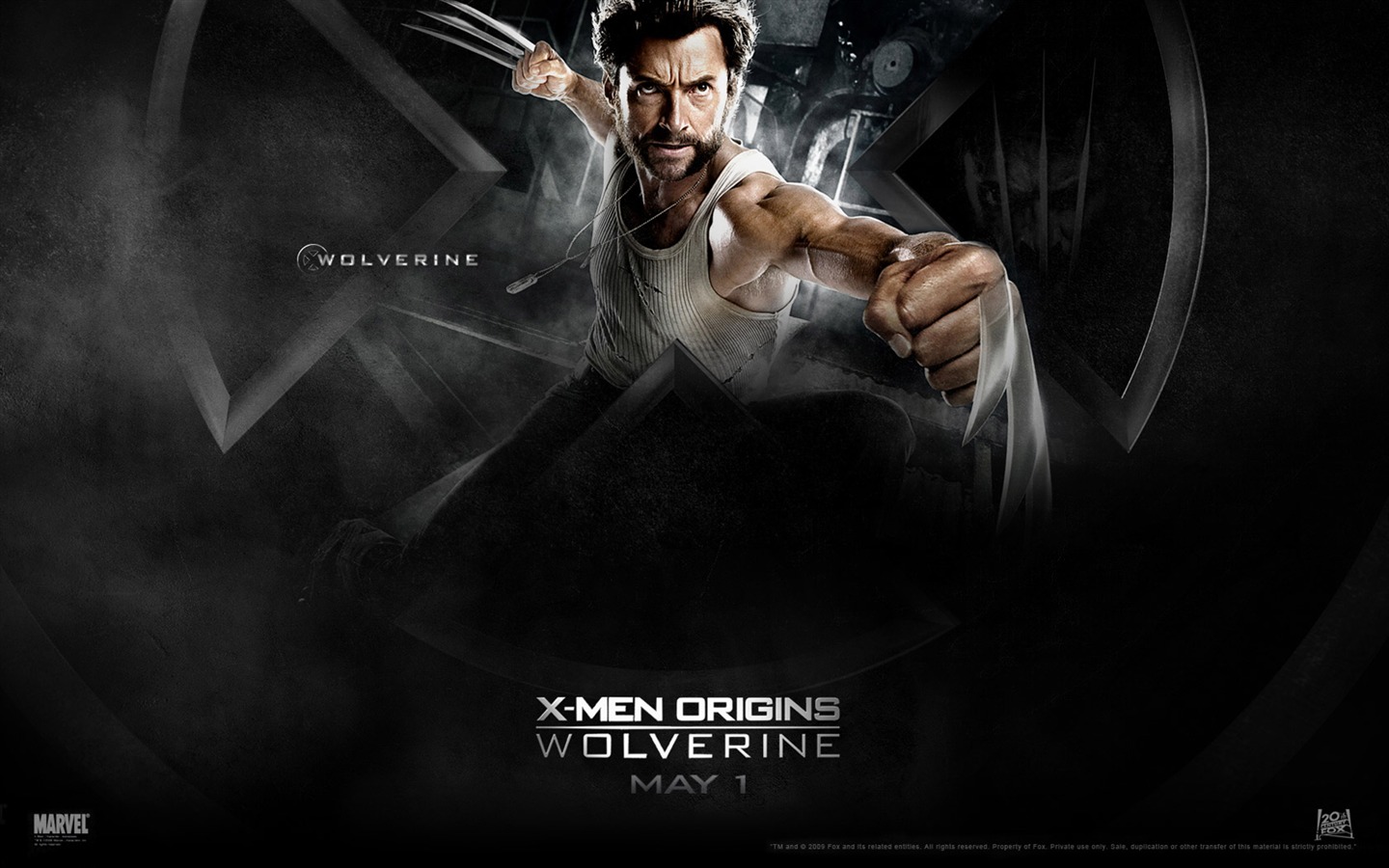 Fonds d'écran du film Wolverine #1 - 1440x900