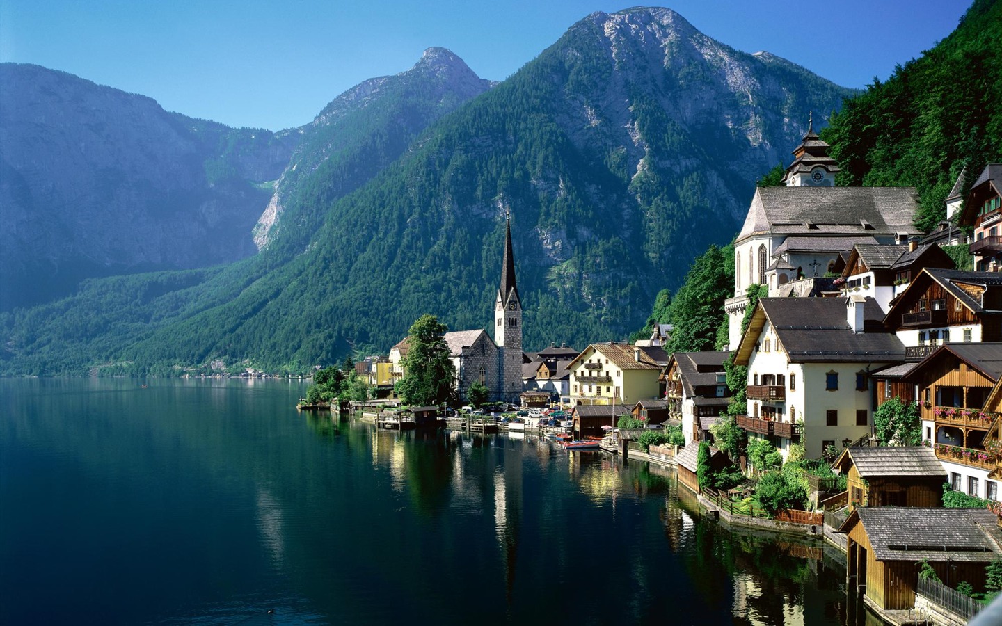 오스트리아 배경 화면의 아름다운 풍경 #3 - 1440x900