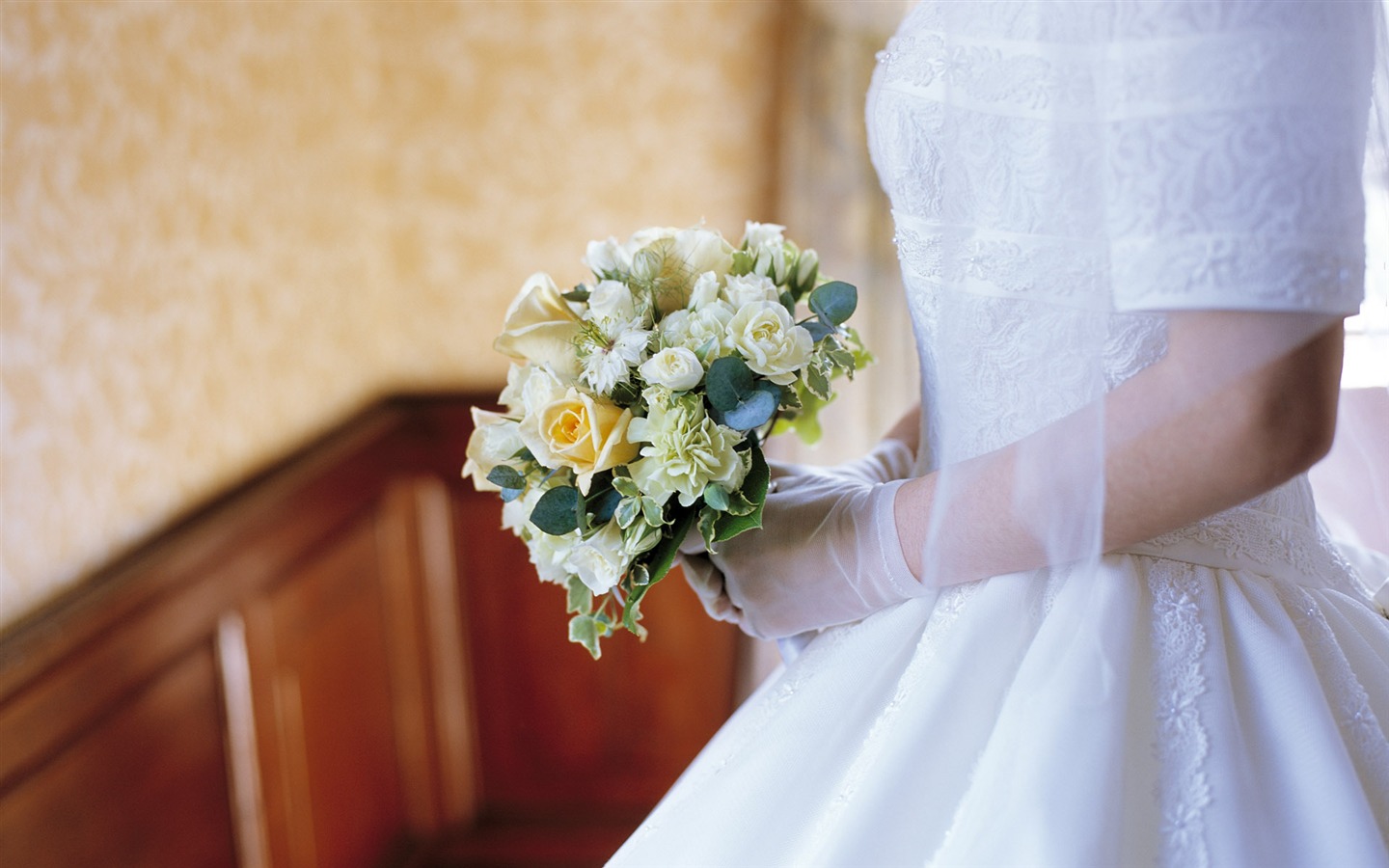 flor de boda anillo de bodas fondo de pantalla (1) #13 - 1440x900
