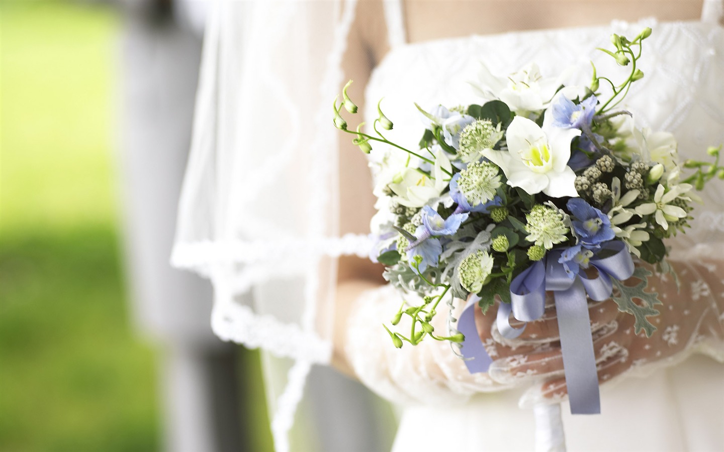 Свадебный цветок обручальное кольцо, обои (2) #4 - 1440x900