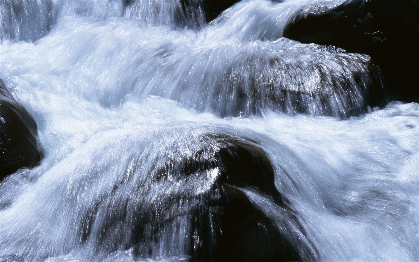 Waterfall flux HD Wallpapers #16 - 1440x900