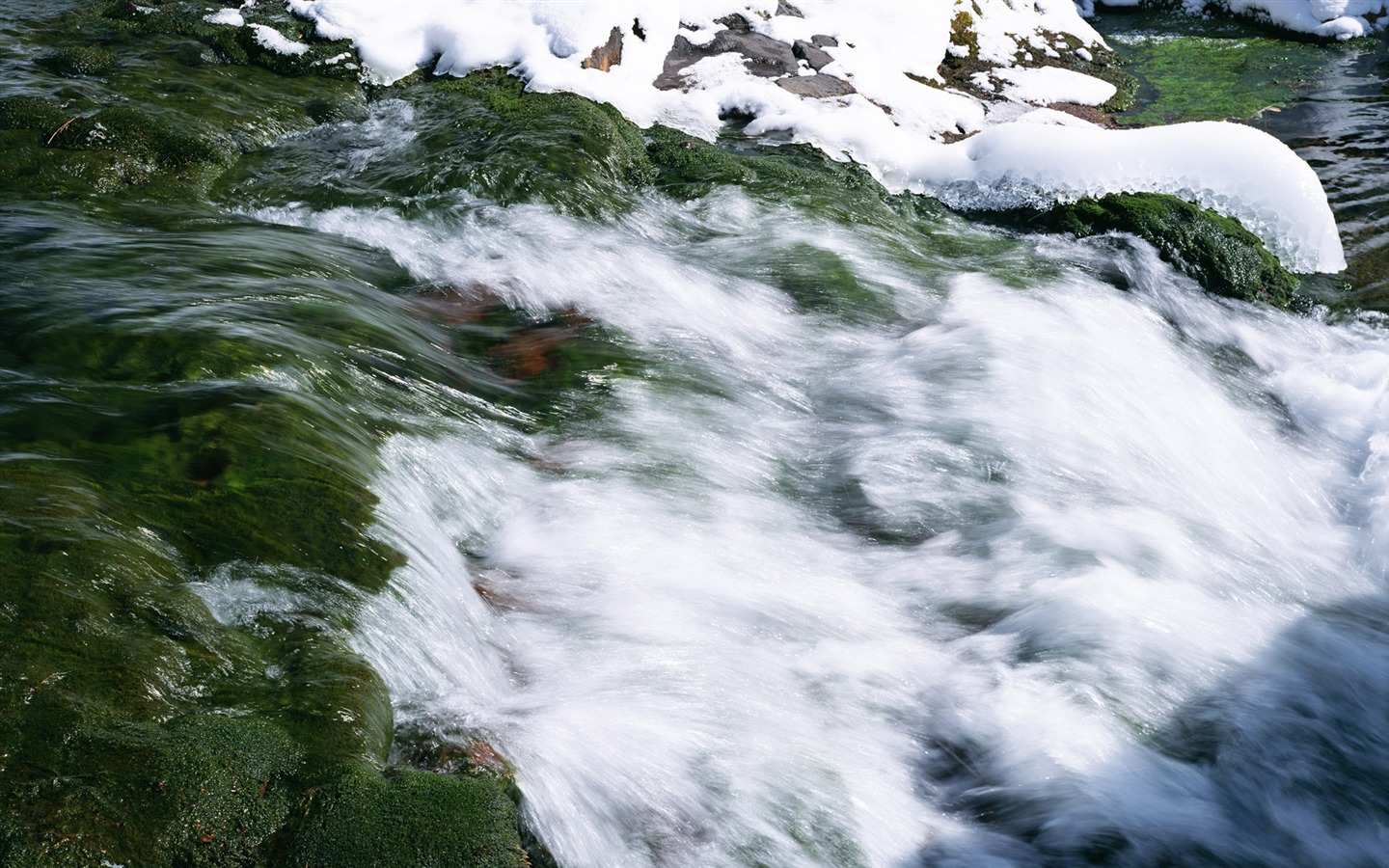 Waterfall flux HD Wallpapers #27 - 1440x900