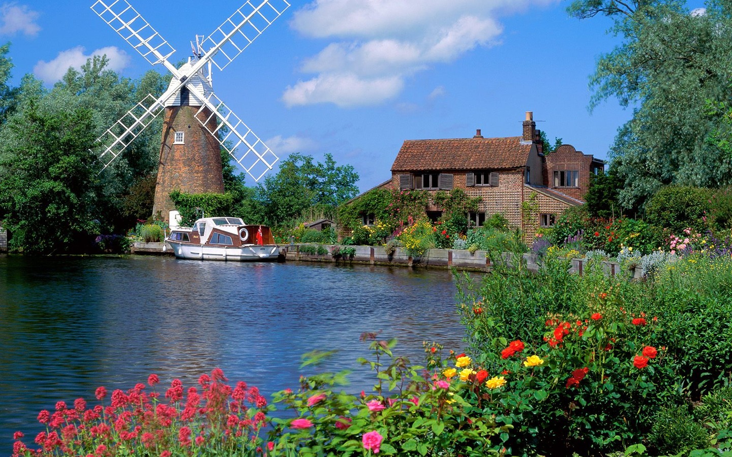 paysage mondial de l'Angleterre d'écran #5 - 1440x900