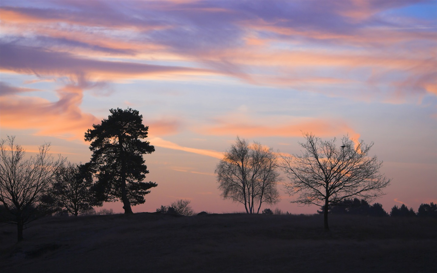 Glow du coucher du soleil HD Wallpaper exquise (1) #10 - 1440x900