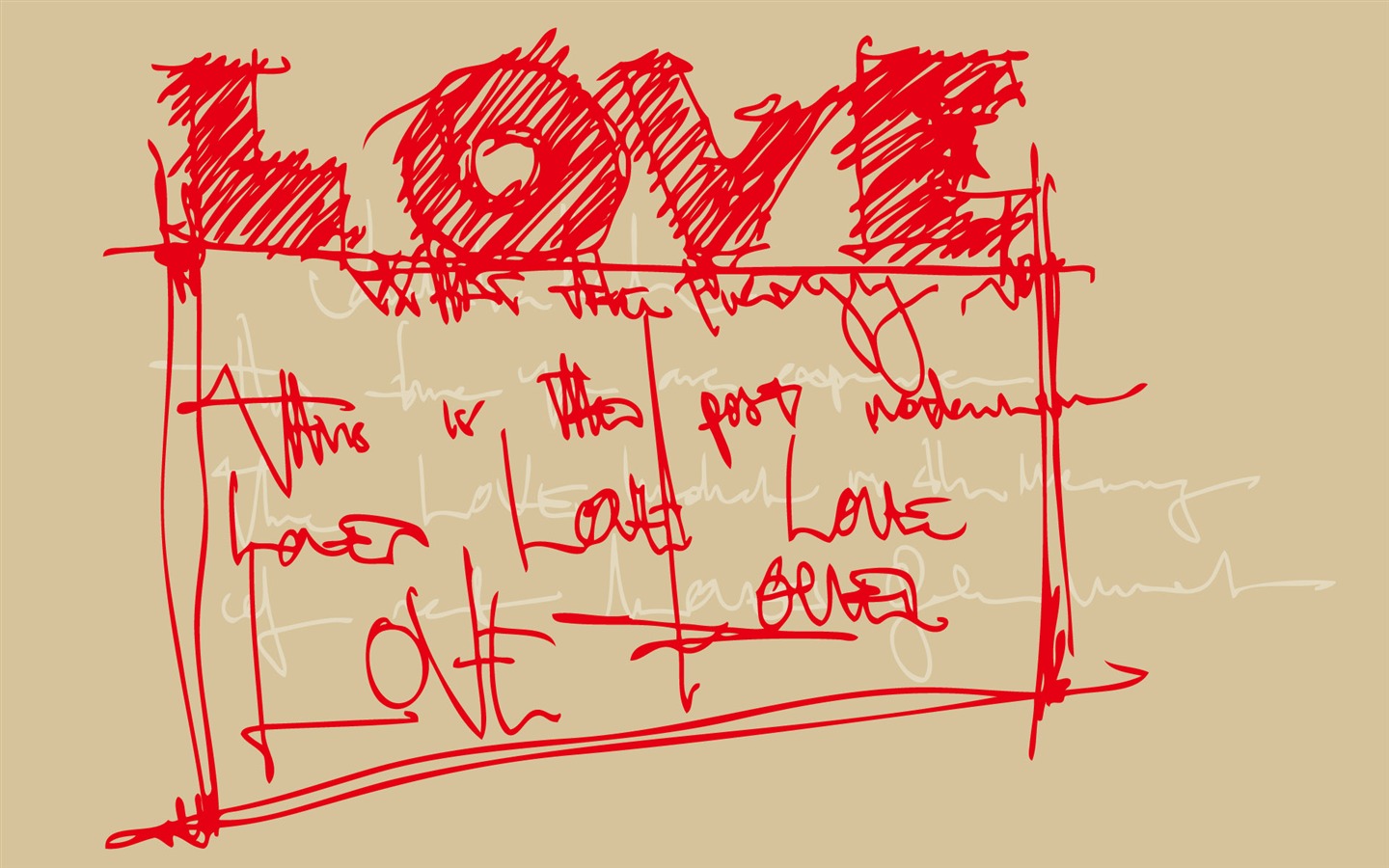 Saint Valentin d'écran Love Theme #3 - 1440x900