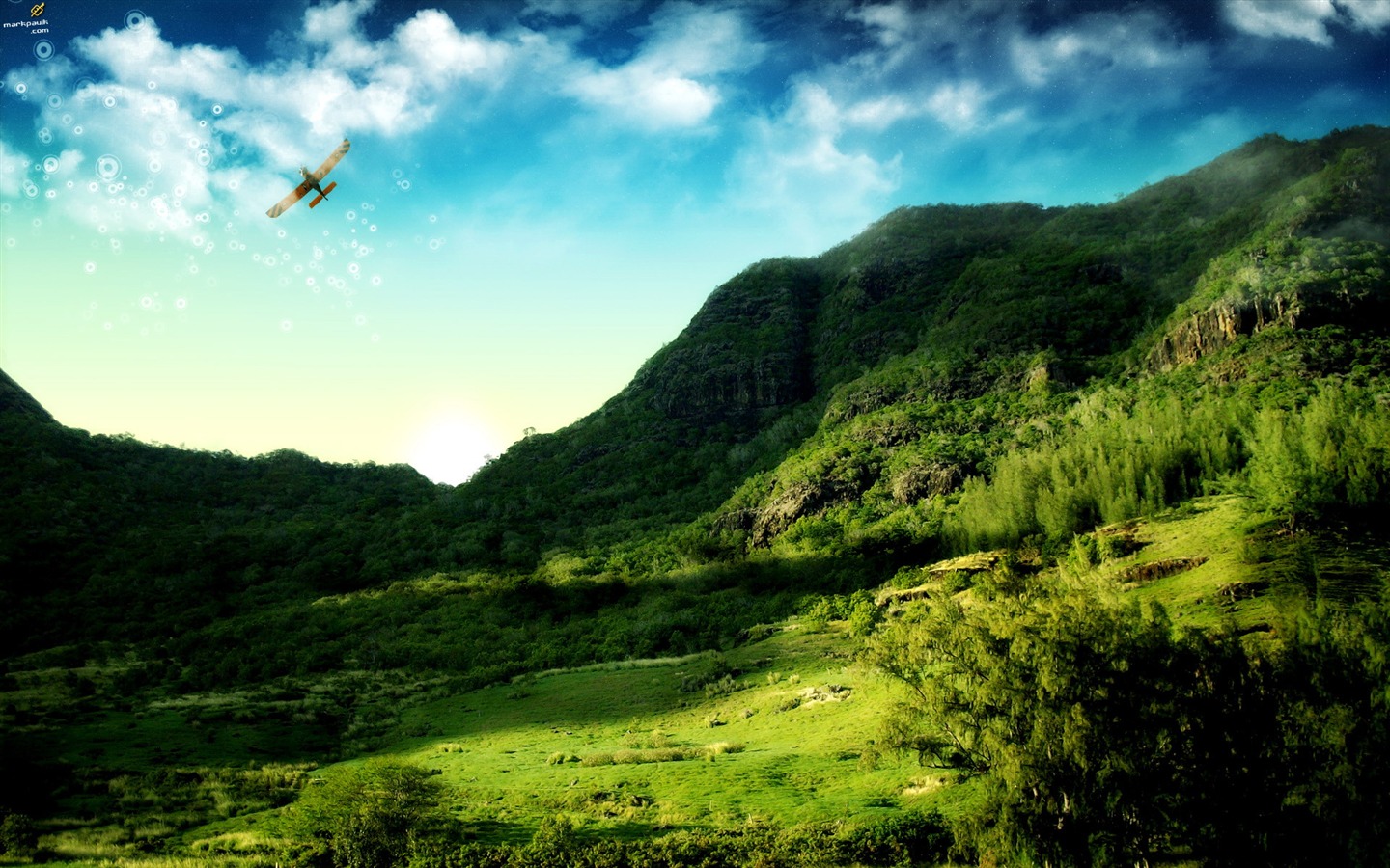 HD širokoúhlý Krajina Tapety #22 - 1440x900