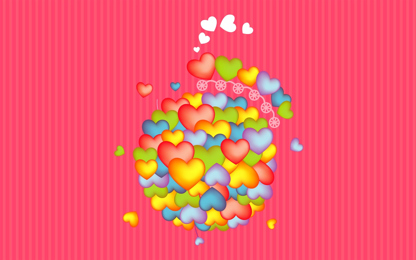 발렌타인데이 사랑의 테마 배경 화면 (2) #6 - 1440x900