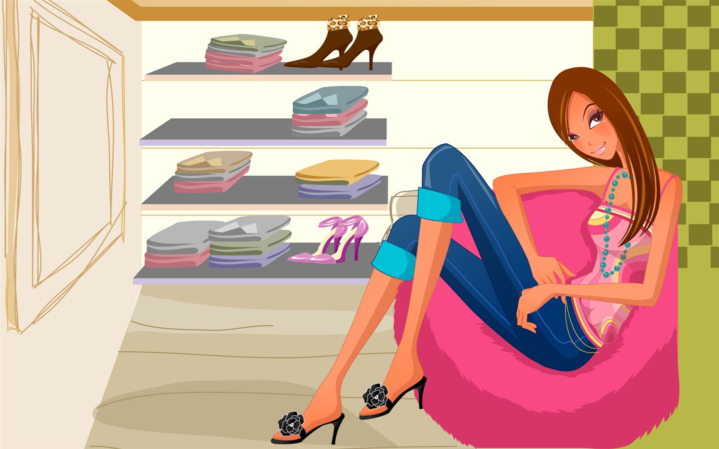 Fashion Shopping Frauen Wallpaper (2) #12 - 1440x900