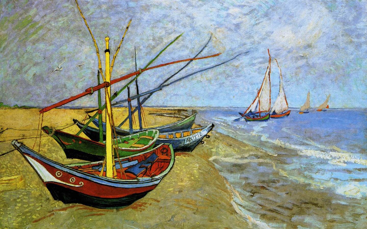 Vincent Van Gogh painting wallpaper (1) #18 - 1440x900