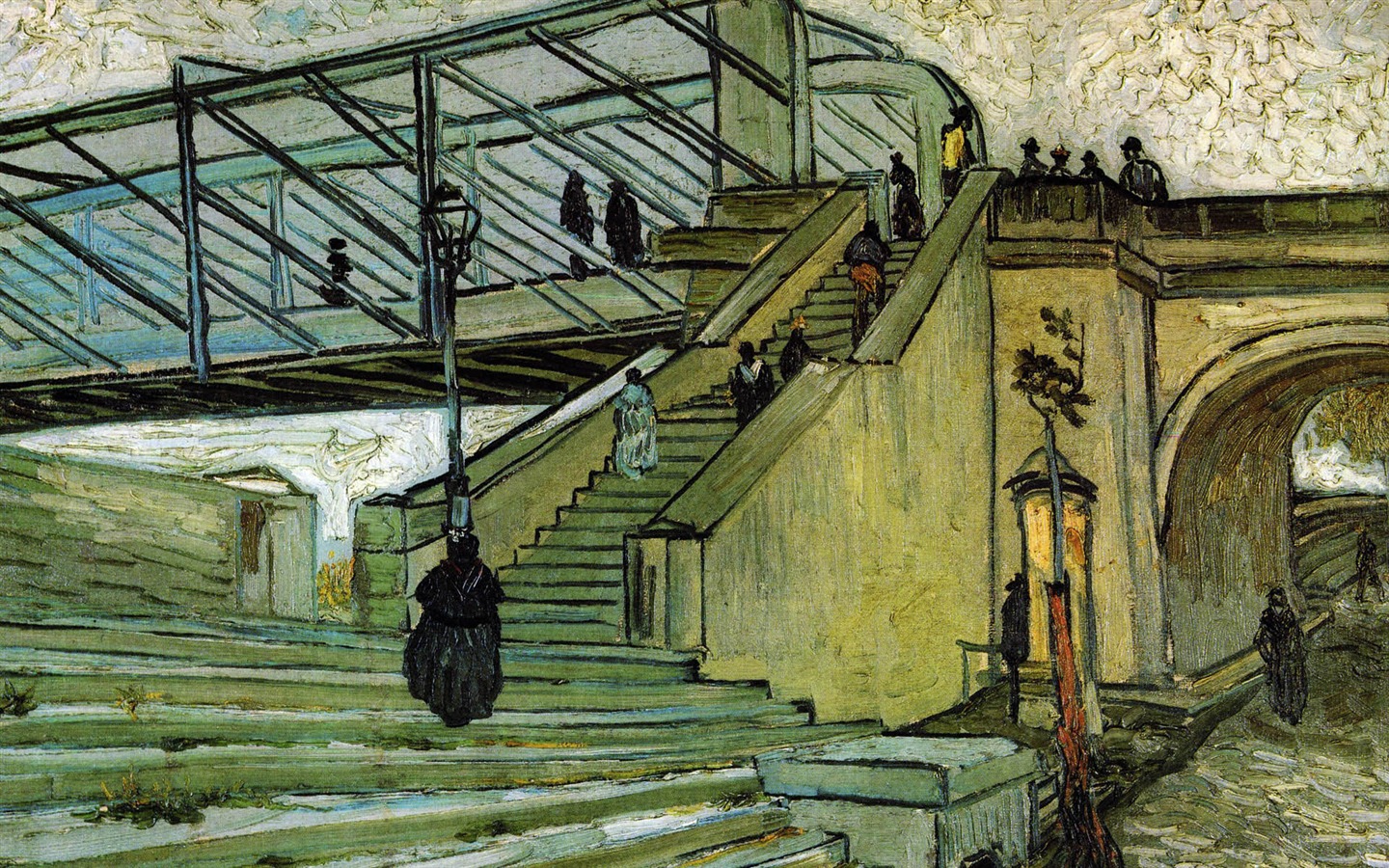 Vincent Van Gogh fondos de escritorio de la pintura (2) #10 - 1440x900