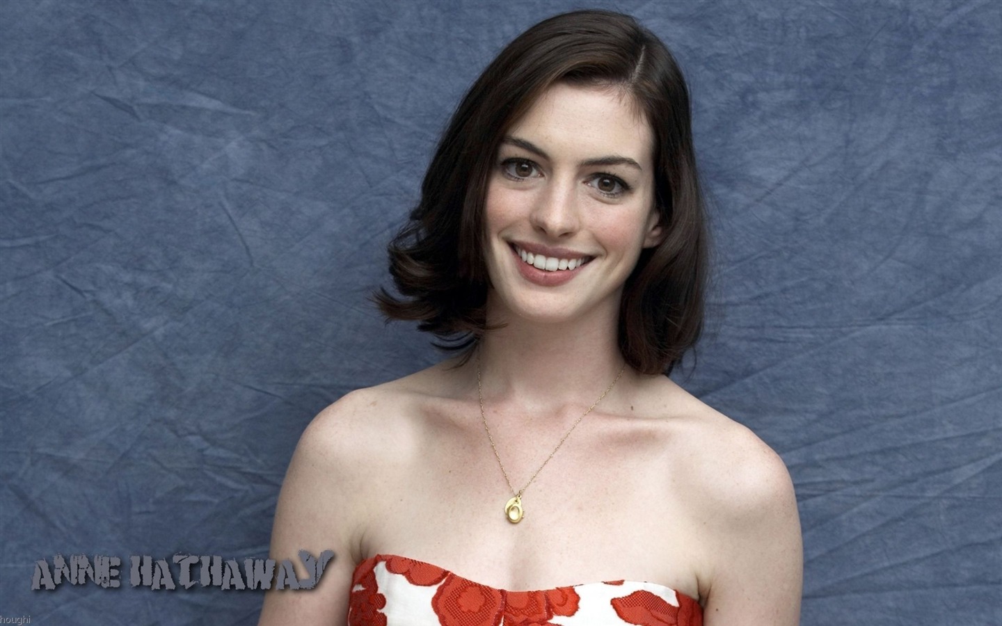 Anne Hathaway 安妮·海瑟薇 美女壁纸5 - 1440x900