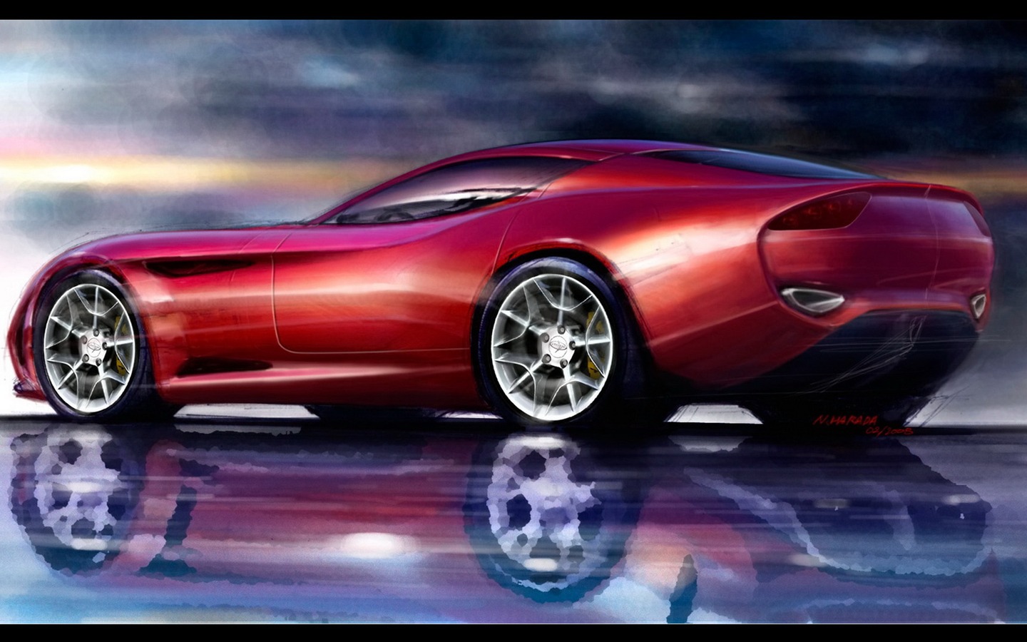 ザガートはPeranaのZ - 1のスポーツカーを設計 #1 - 1440x900