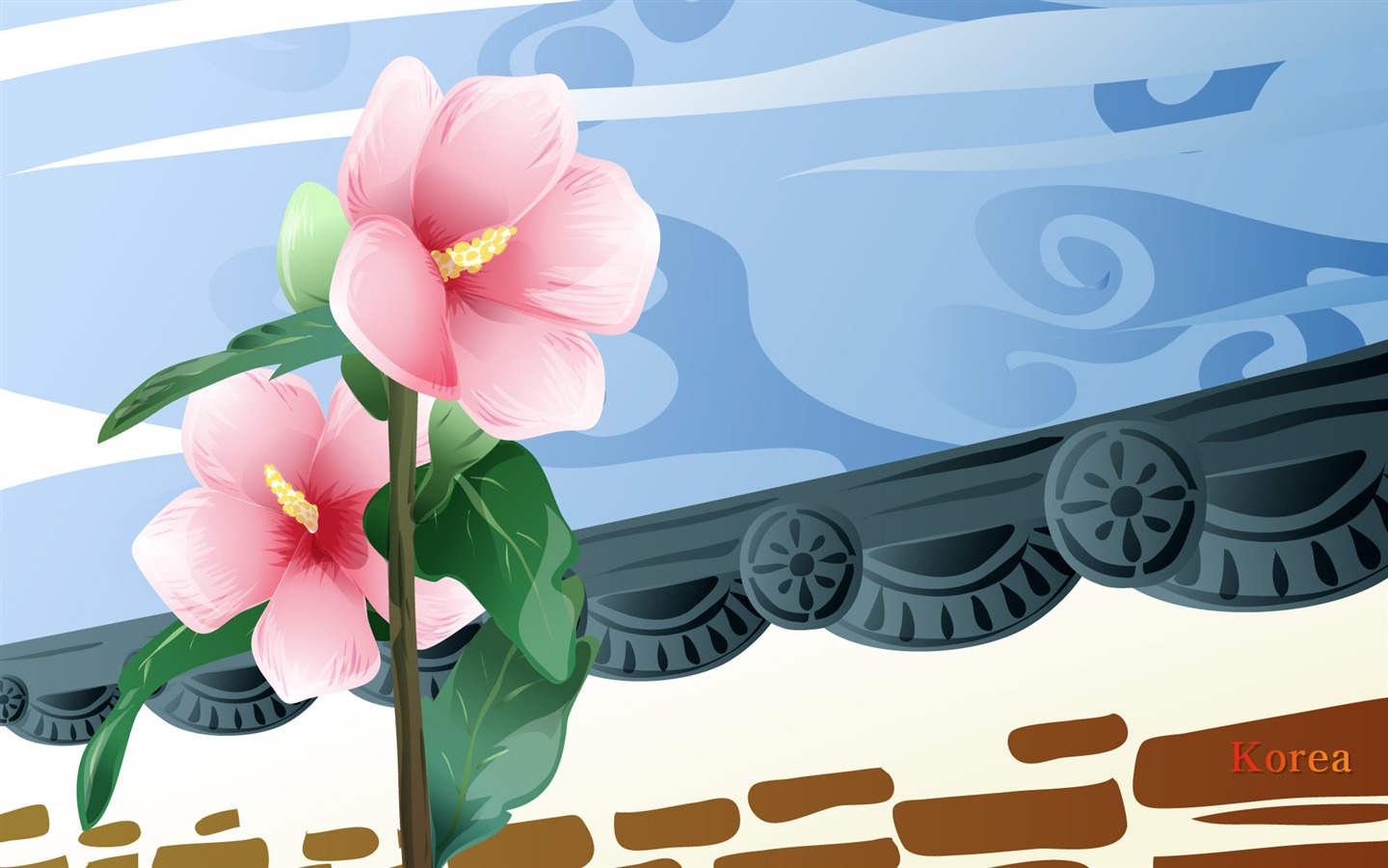 ステートと花の壁紙(2) #10 - 1440x900