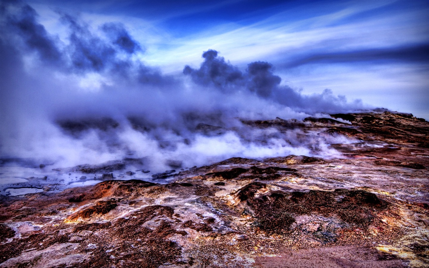 아이슬란드어 풍경의 HD 월페이퍼 (2) #8 - 1440x900
