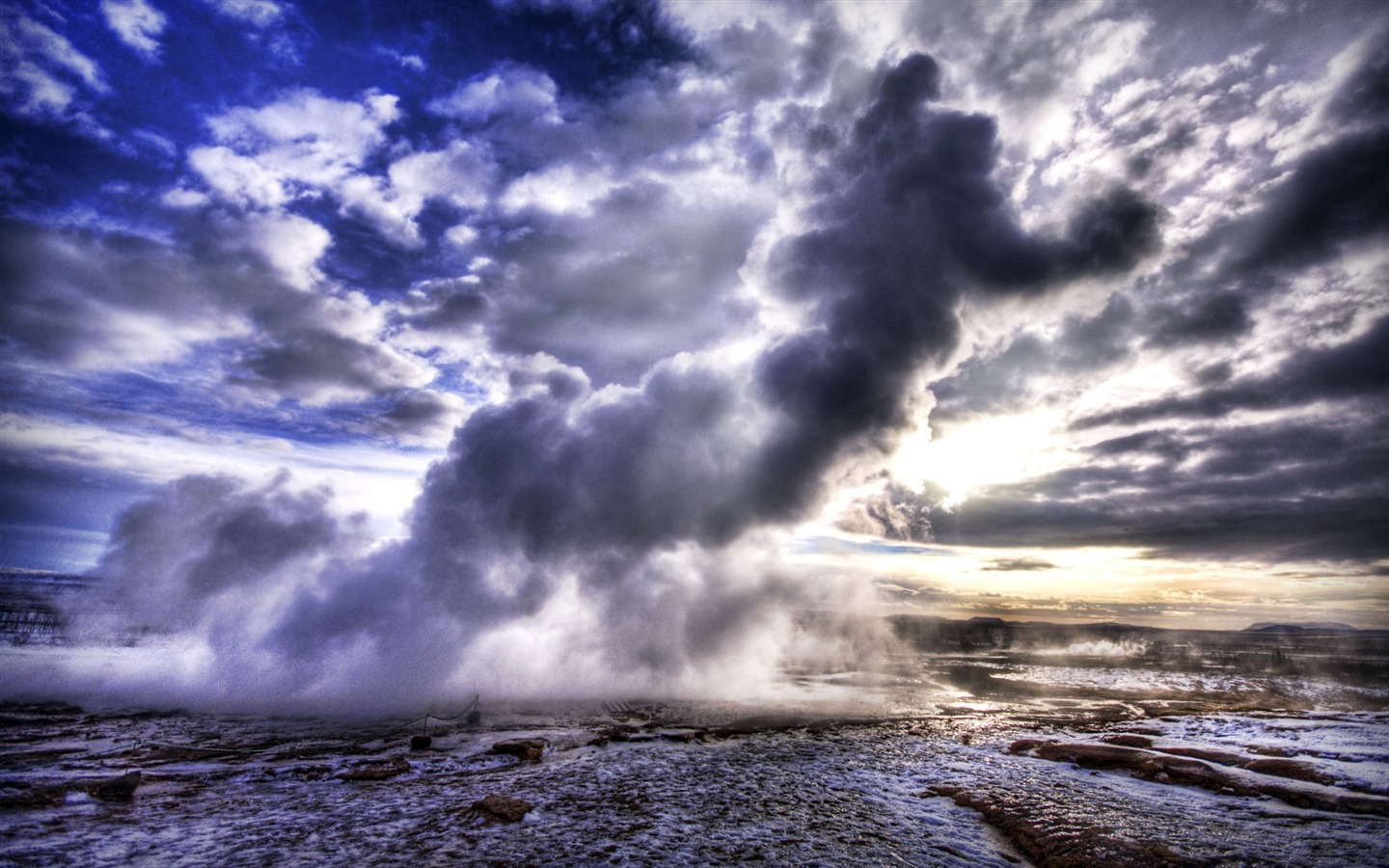 아이슬란드어 풍경의 HD 월페이퍼 (2) #9 - 1440x900