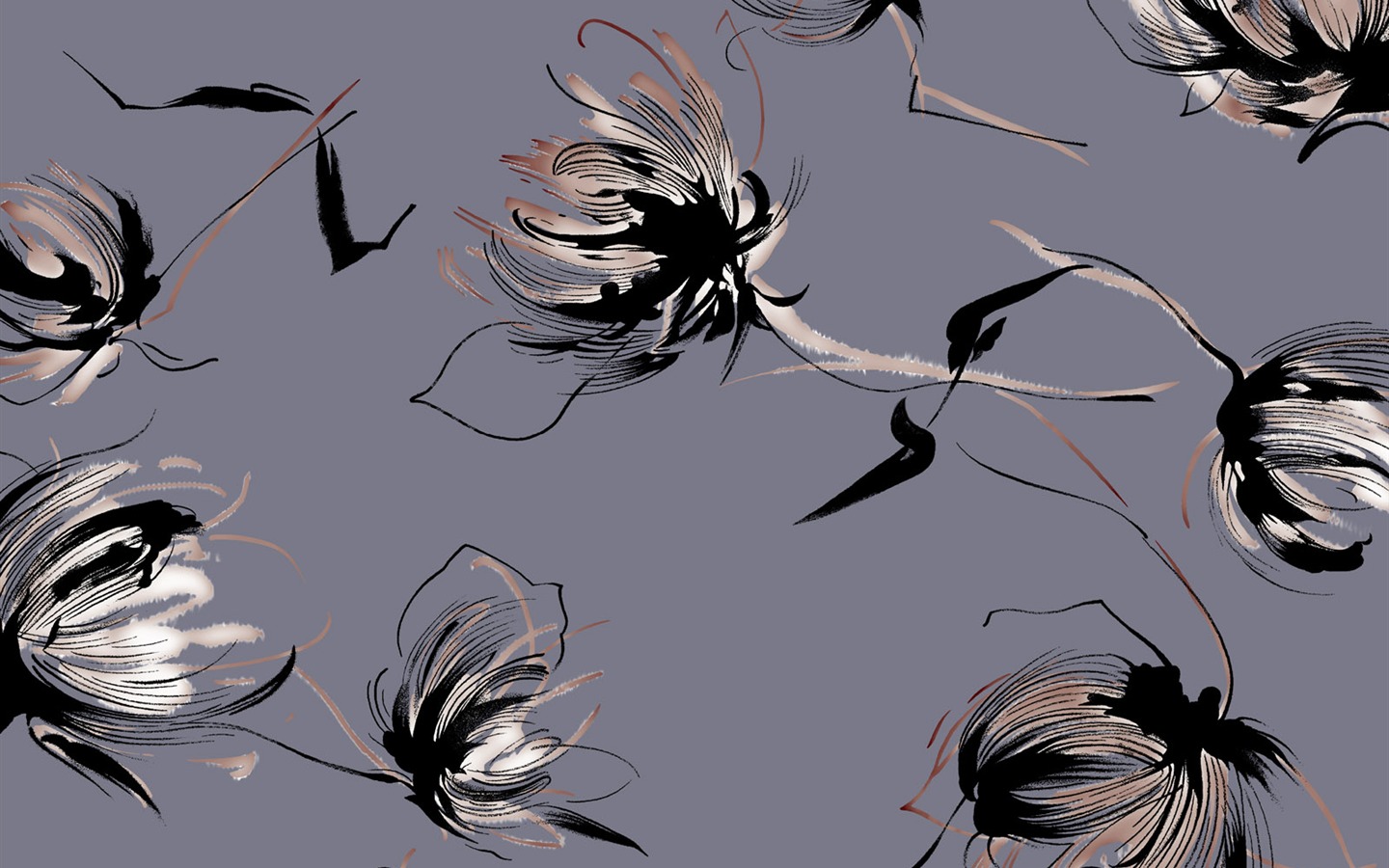 合成花卉 壁紙(一) #13 - 1440x900