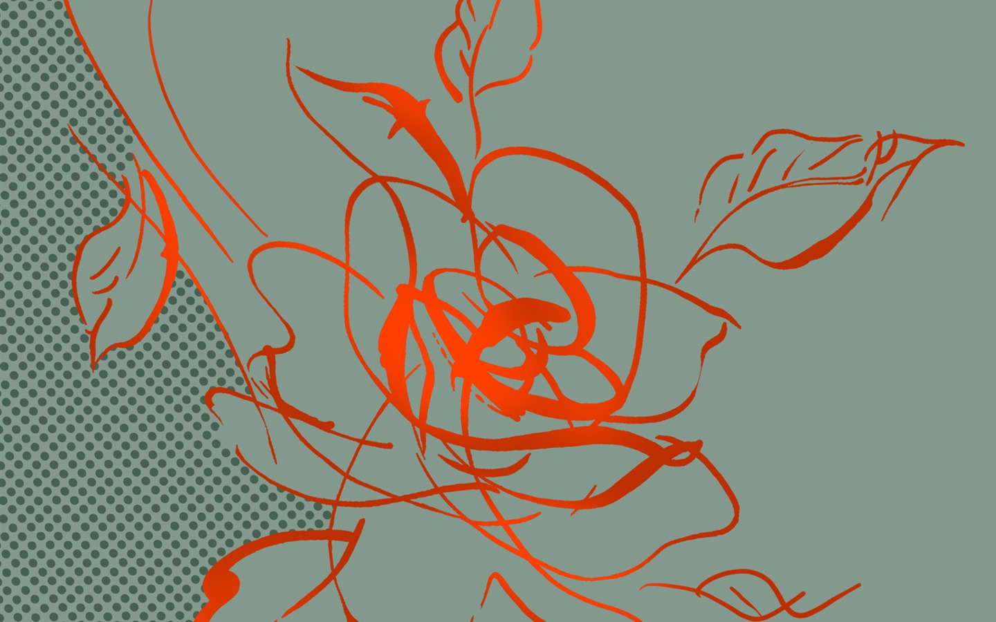 合成花卉 壁紙(一) #14 - 1440x900