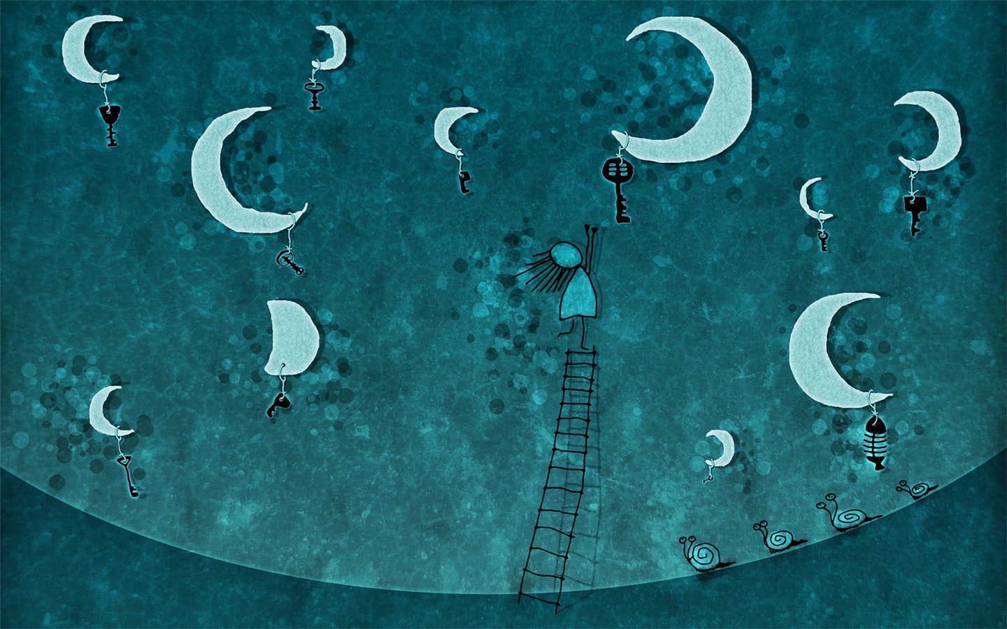 Luna vlads tema fondo de pantalla #21 - 1440x900