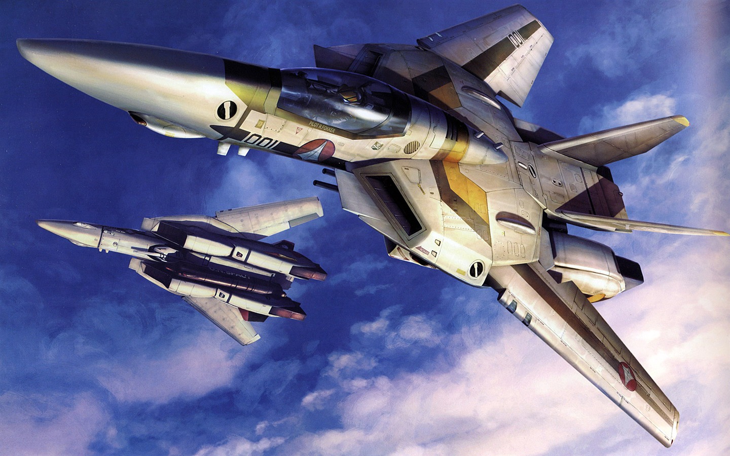 Macross fighter wallpaper (2) #2 - 1440x900