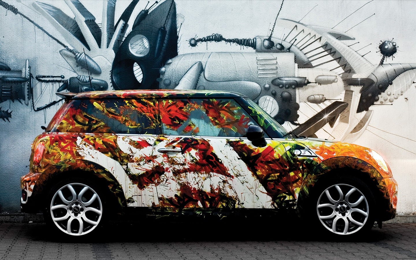 Personalized painted car wallpaper #9 - 1440x900