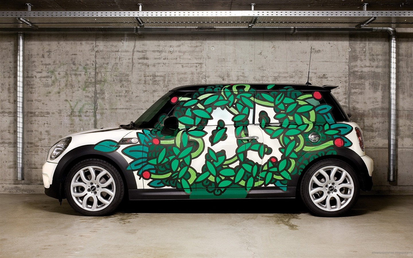 Personalisierte gemalten Tapeten Auto #20 - 1440x900