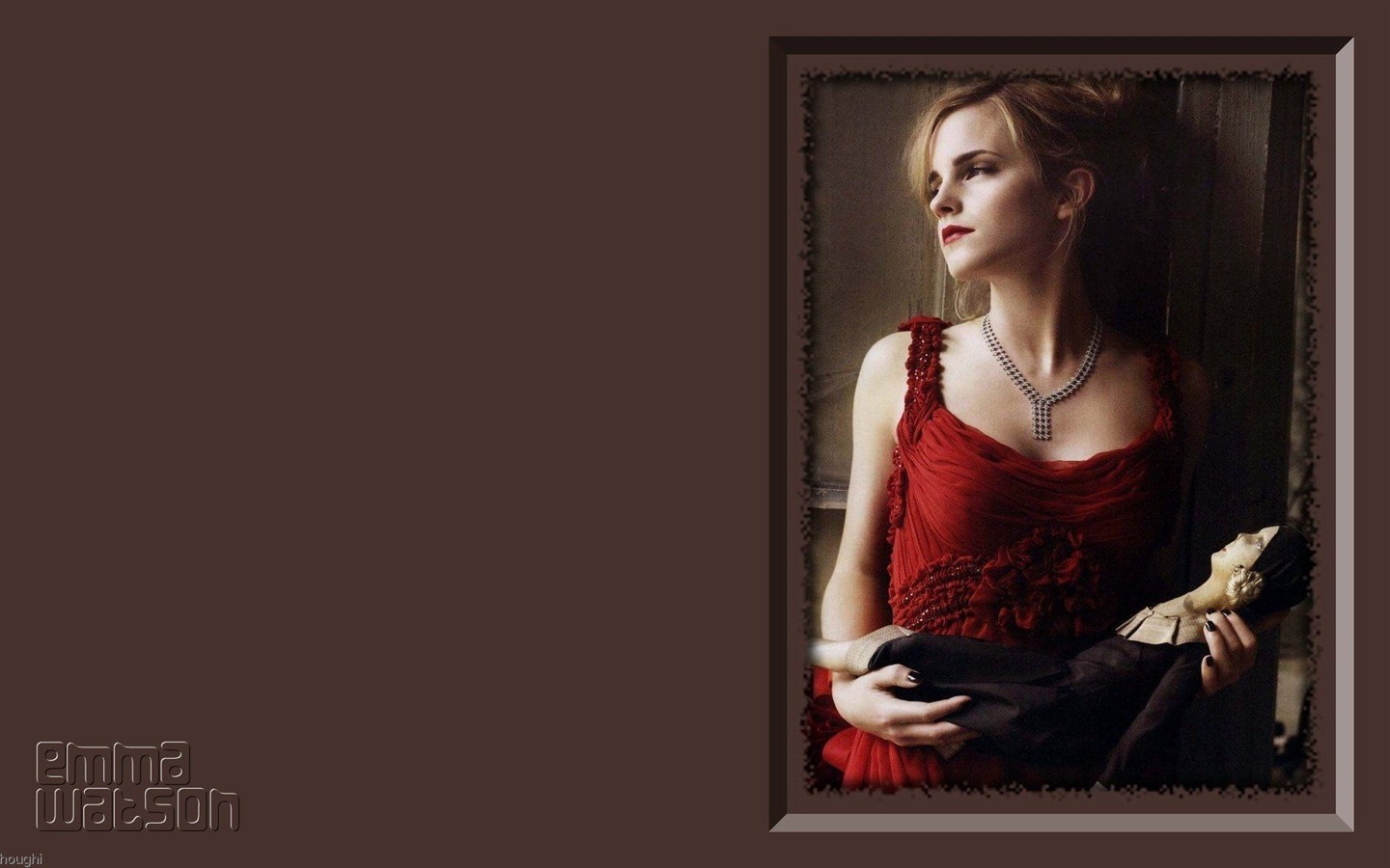 Emma Watson krásnou tapetu #9 - 1440x900